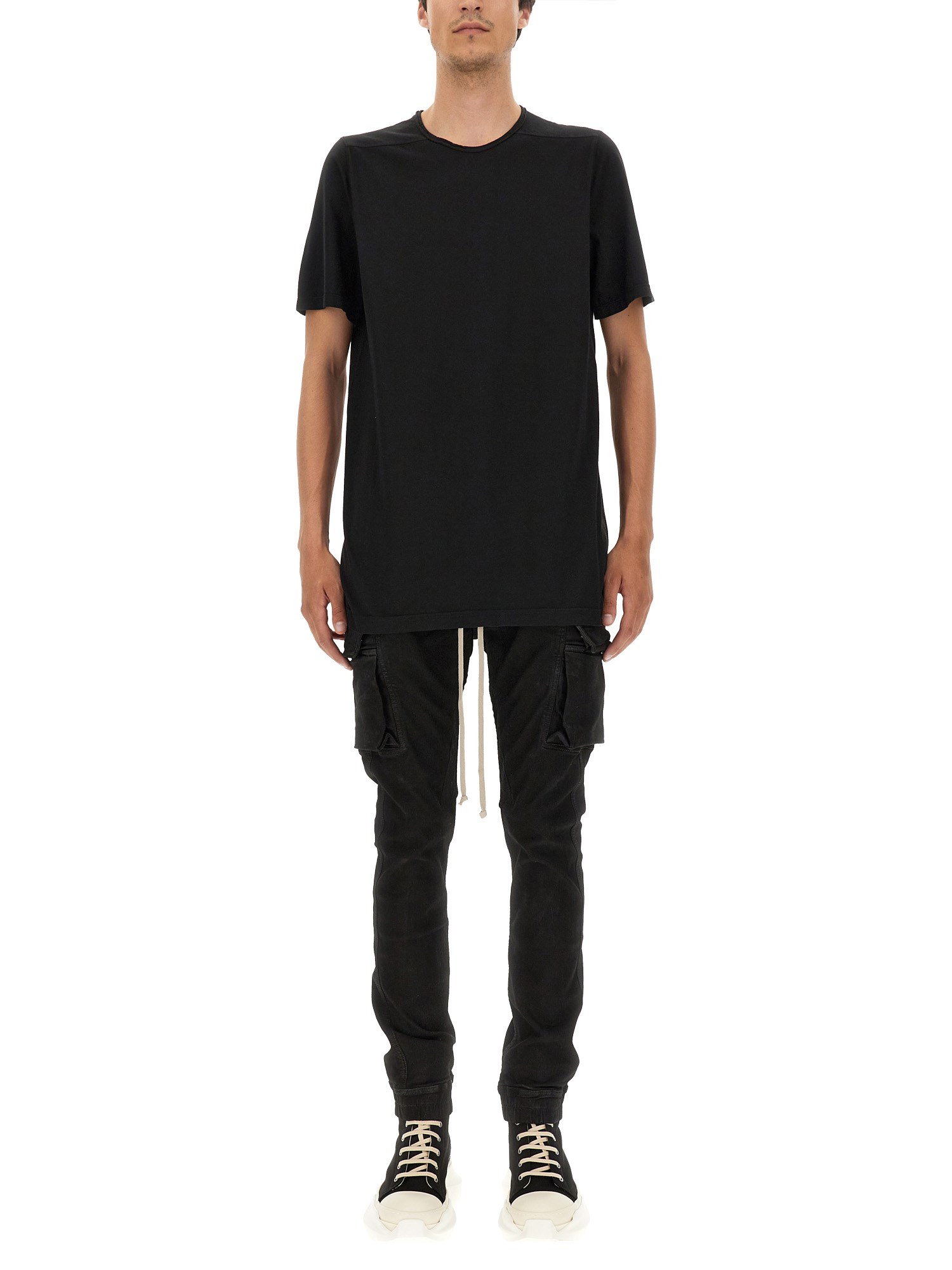 Rick Owens Drkshdw T-shirt With Logo In Black