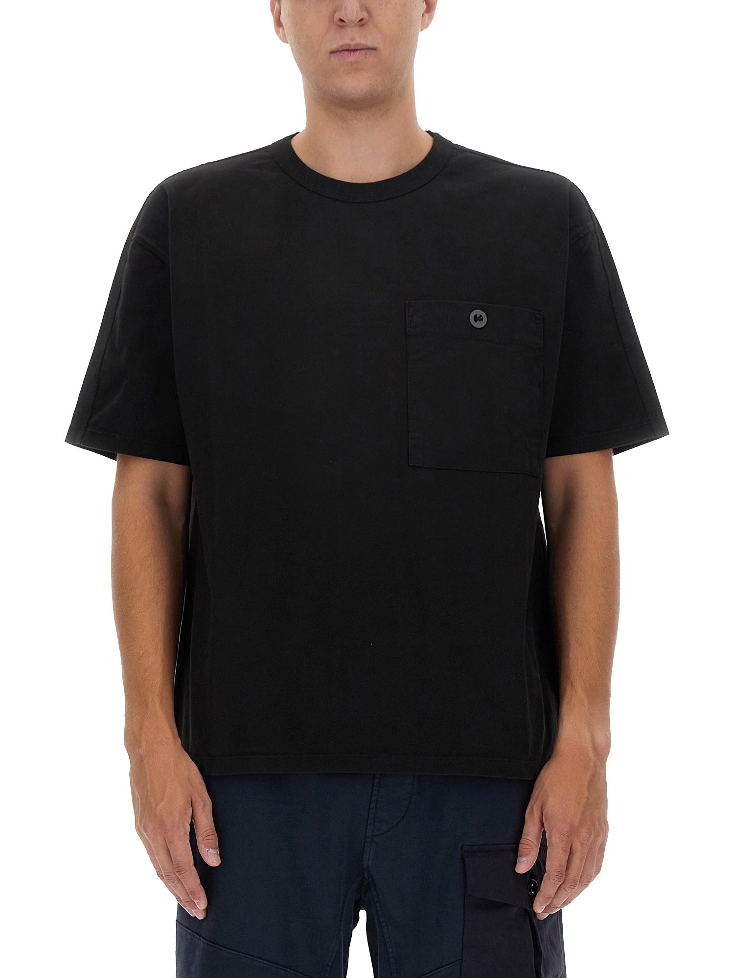 Shop Ten C T-shirt With Logo In Black