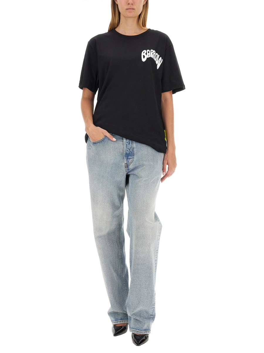 T-SHIRT CON STAMPA LOGO 