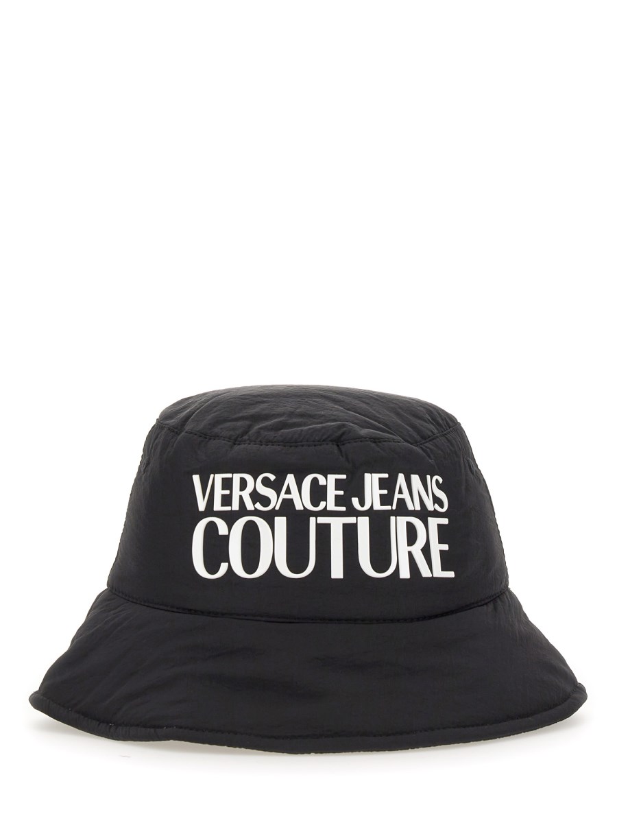 VERSACE JEANS COUTURE CAPPELLO BUCKET CON LOGO