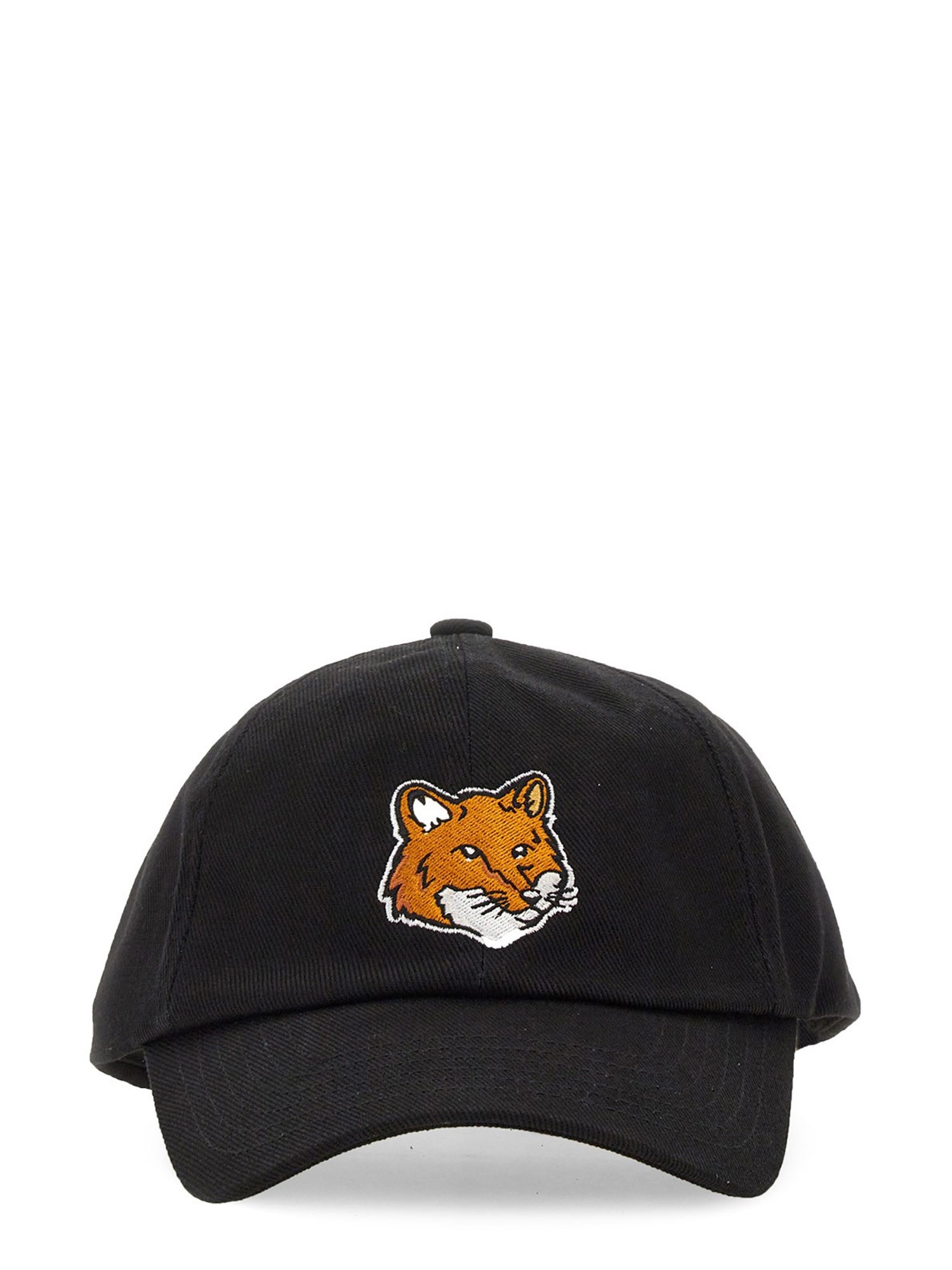 maison kitsuné fox head baseball hat