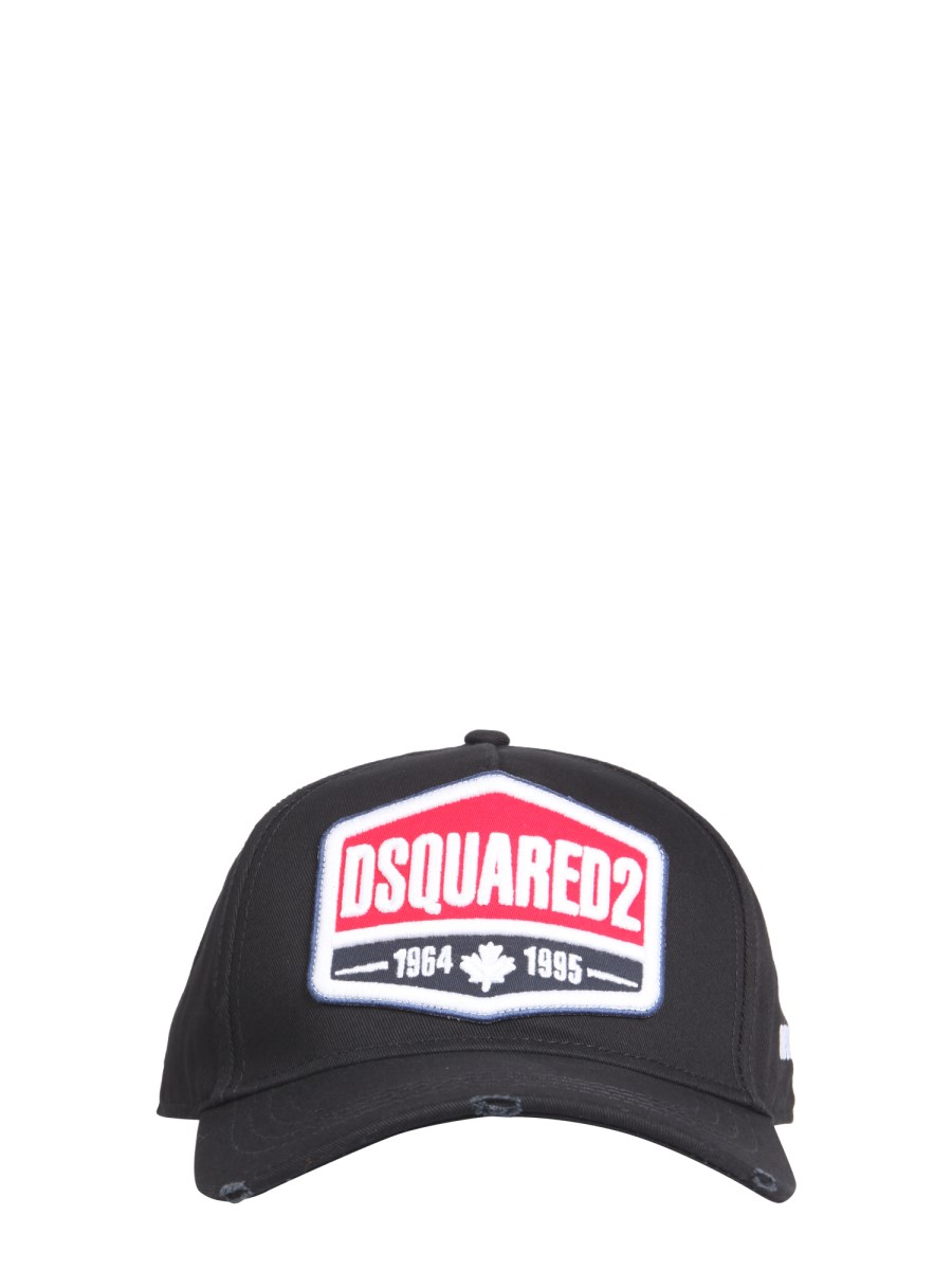 DSQUARED CAPPELLO BASEBALL CON PATCH LOGO