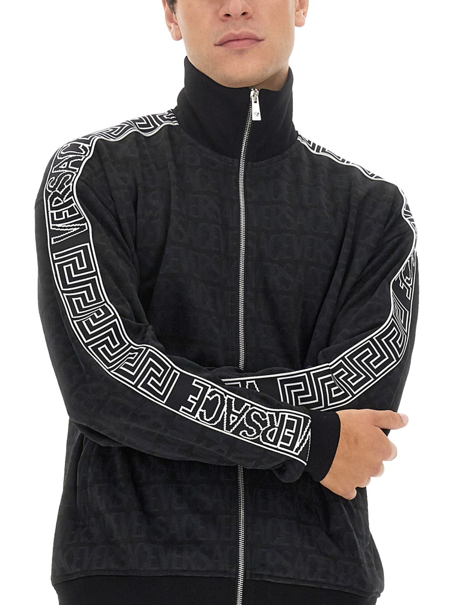 Versace track hot sale top