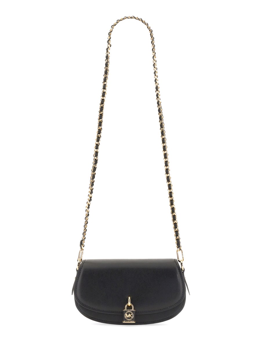 michael kors mila small black crossbody bag