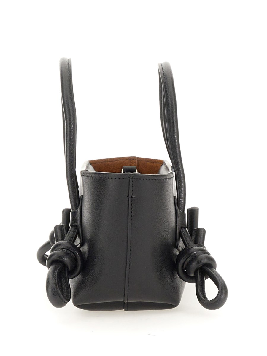 HEREU - LEATHER BOMBON BAG - Eleonora Bonucci