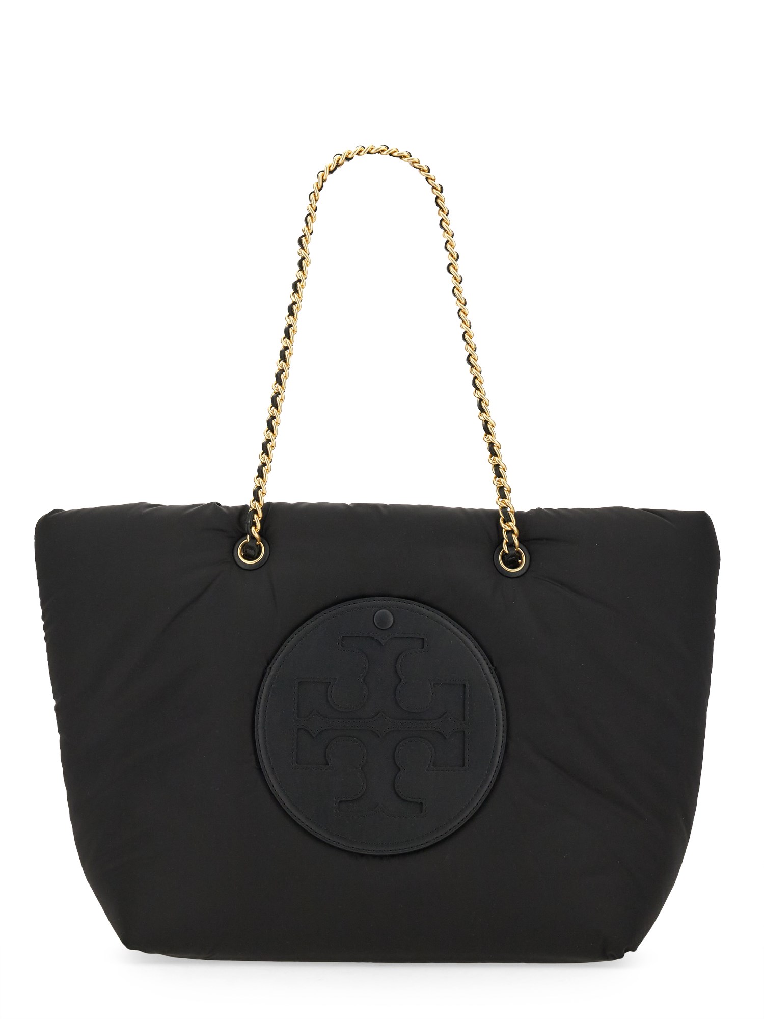 Tory Burch "ella" Shopper Bag In Black
