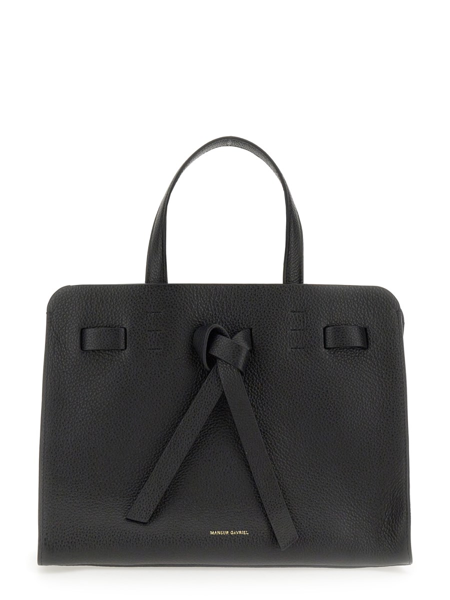 Mansur gavriel sun clearance mini mini leather tote