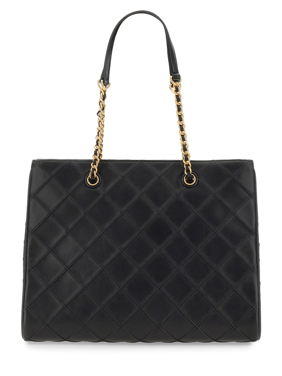 Tory burch quilted tote bag hot sale