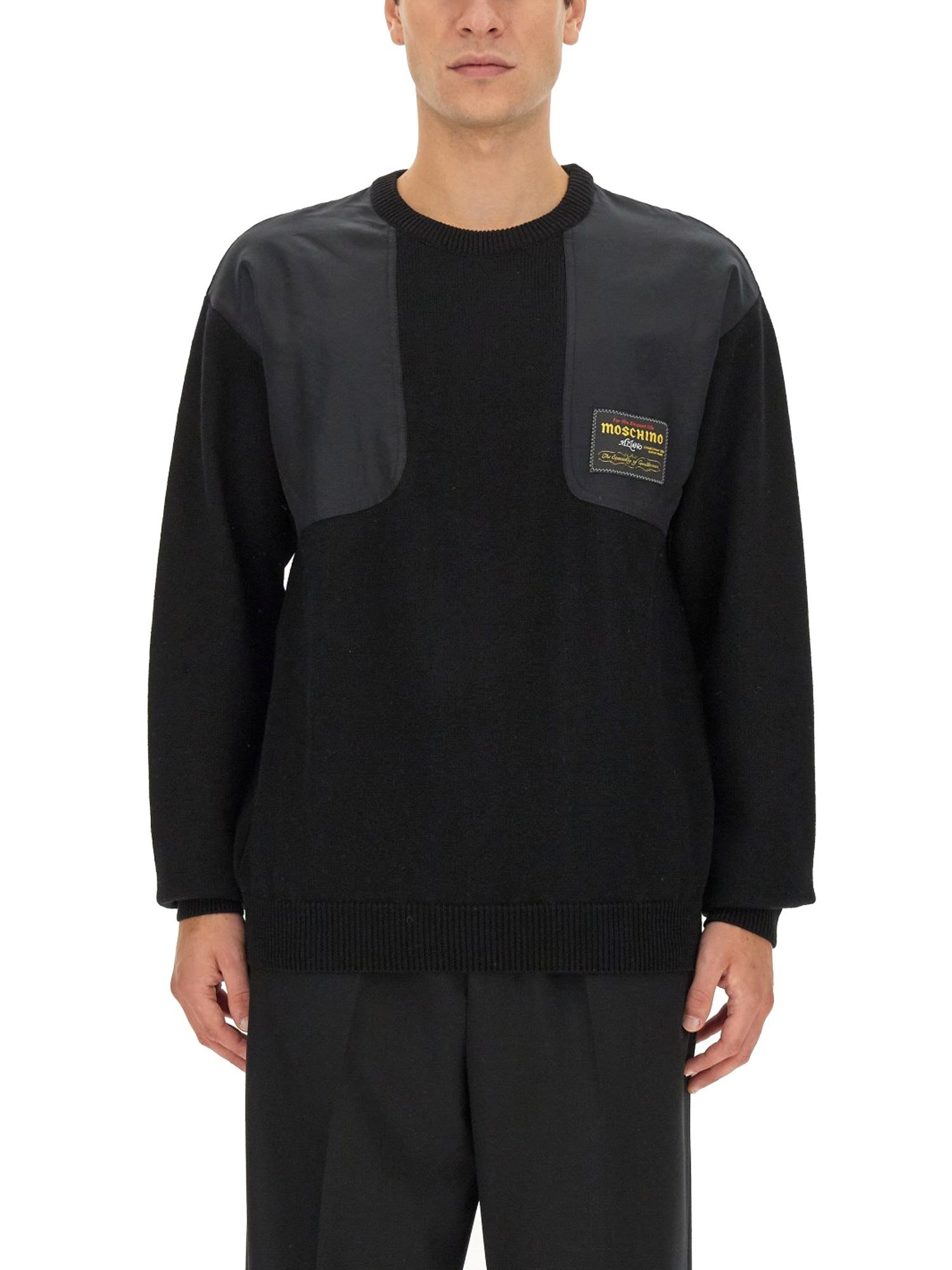 moschino wool pullover