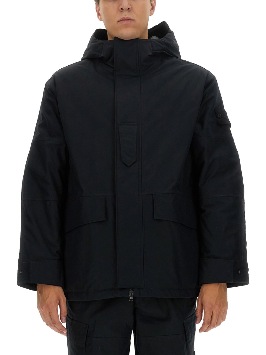 STONE ISLAND GHOST COTTON JACKET Eleonora Bonucci