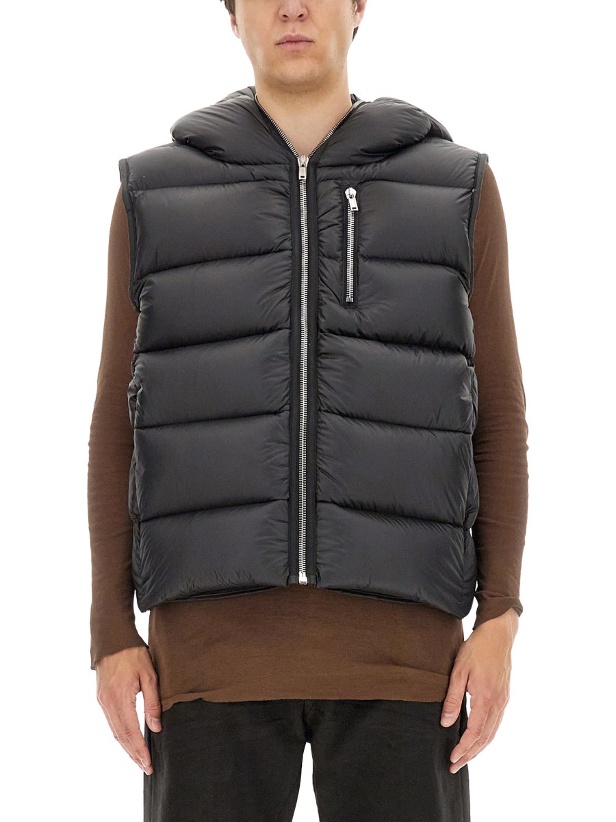 Rick owens 2025 puffer vest