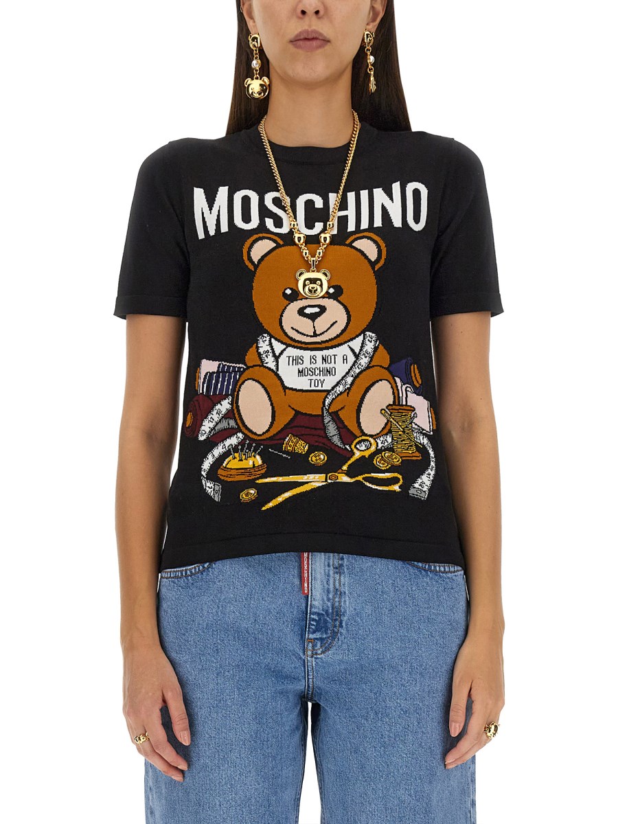 Teddy bear cheap moschino top