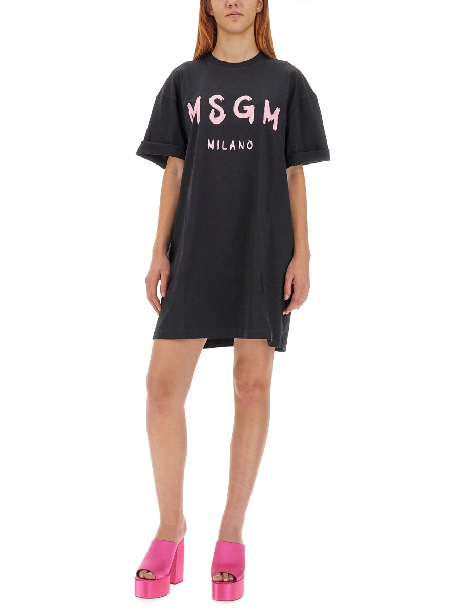 Msgm shirt dress best sale