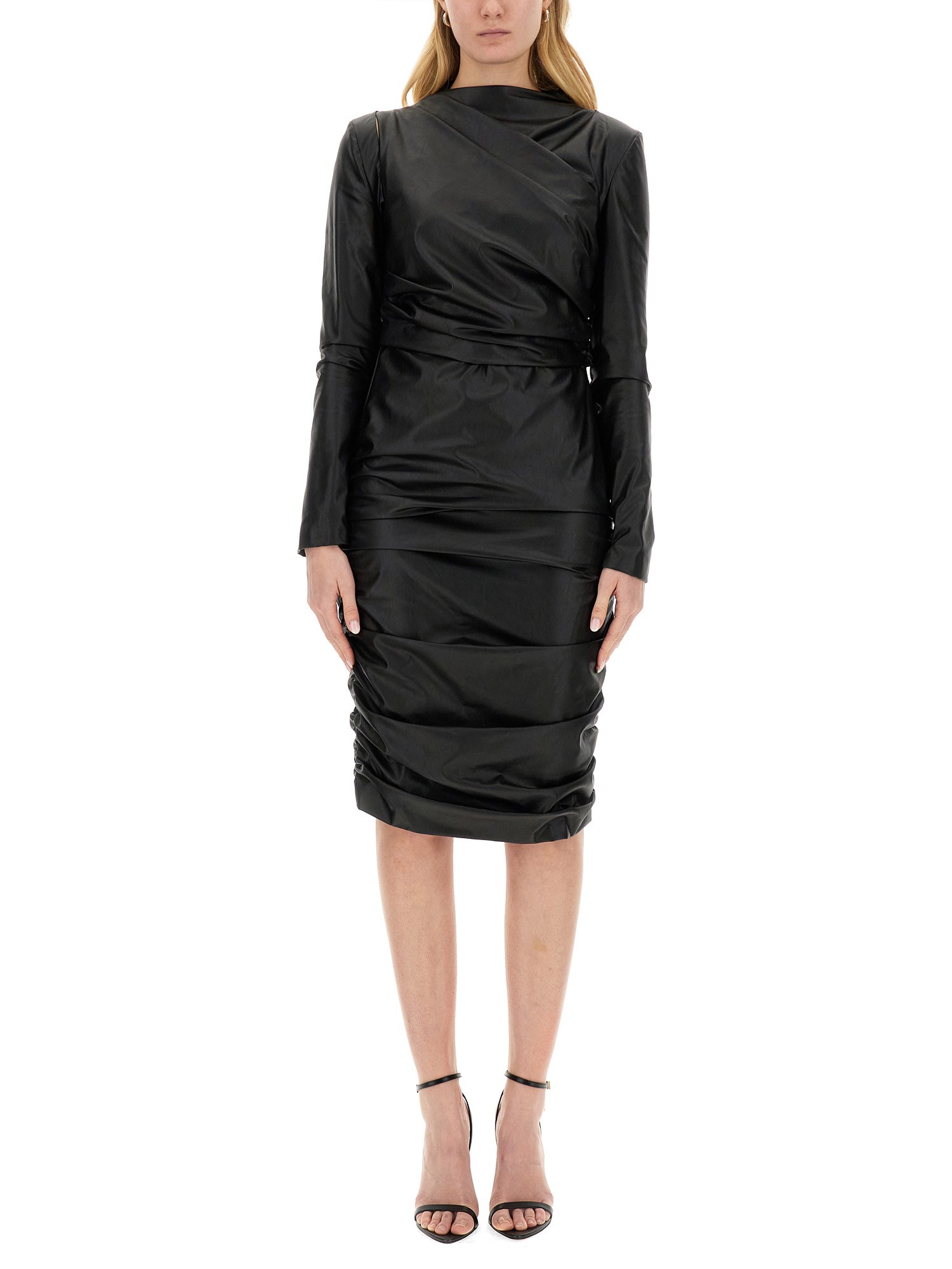 tom ford ruched dress