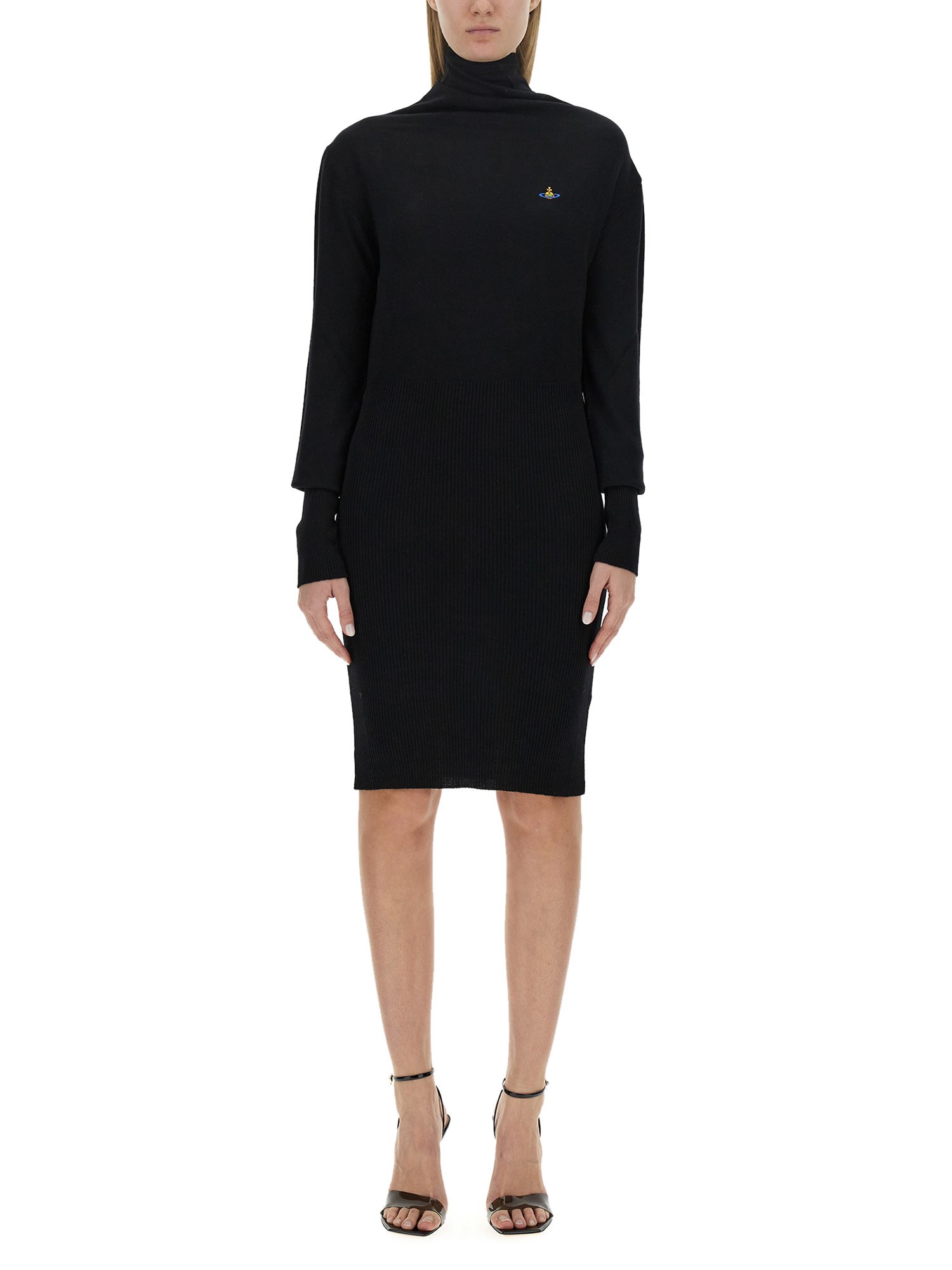 Shop Vivienne Westwood Bea Dress In Black