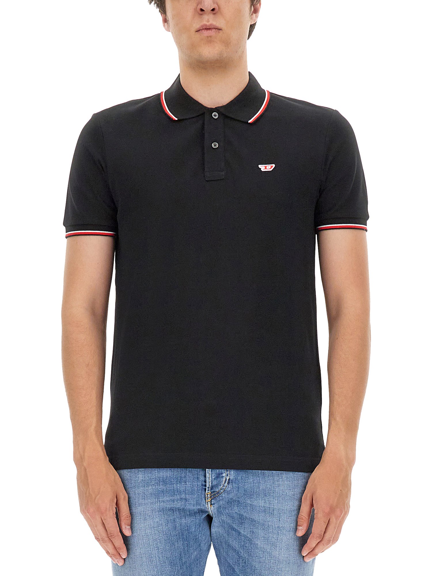 diesel polo with logo