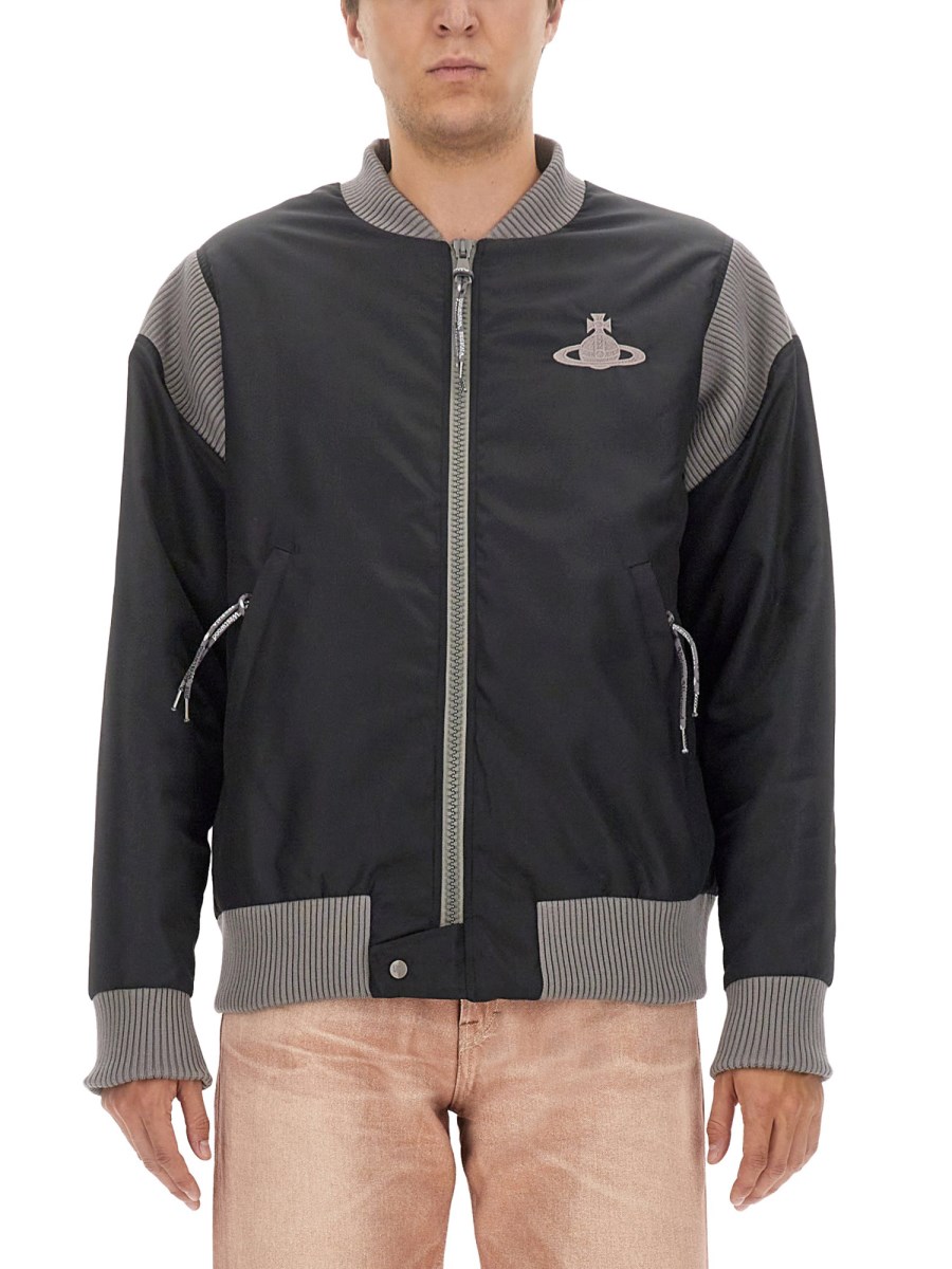 BOMBER CON LOGO