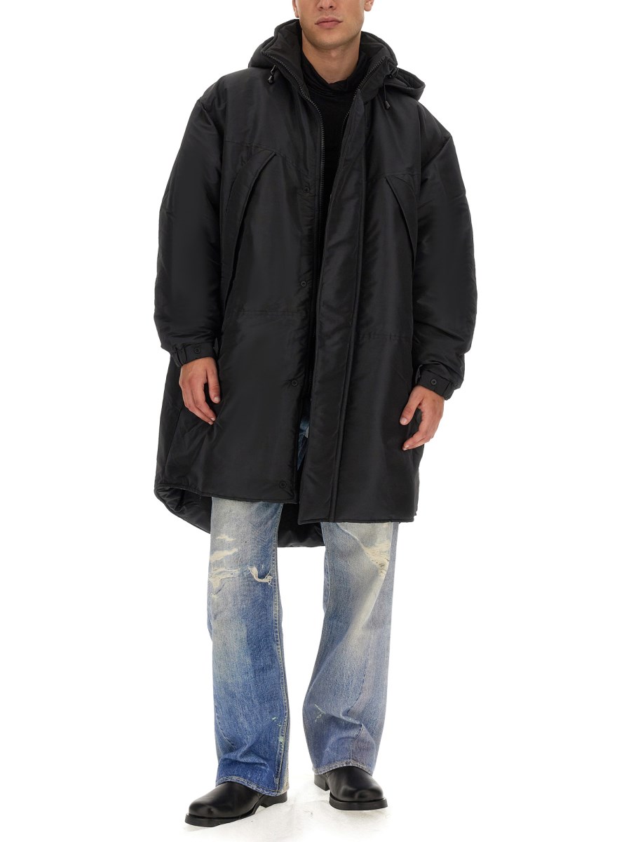 OUR LEGACY - FENRIR PARKA WITH RETRACTABLE HOOD - Eleonora Bonucci