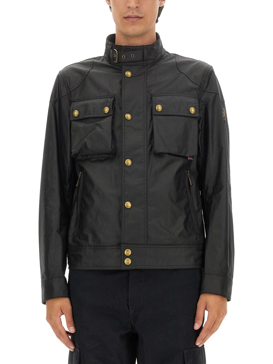 Belstaff racemaster leather clearance jacket