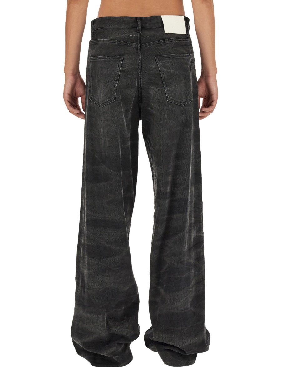 MM6 MAISON MARGIELA - BAGGY FIT COTTON DENIM JEANS - Eleonora Bonucci