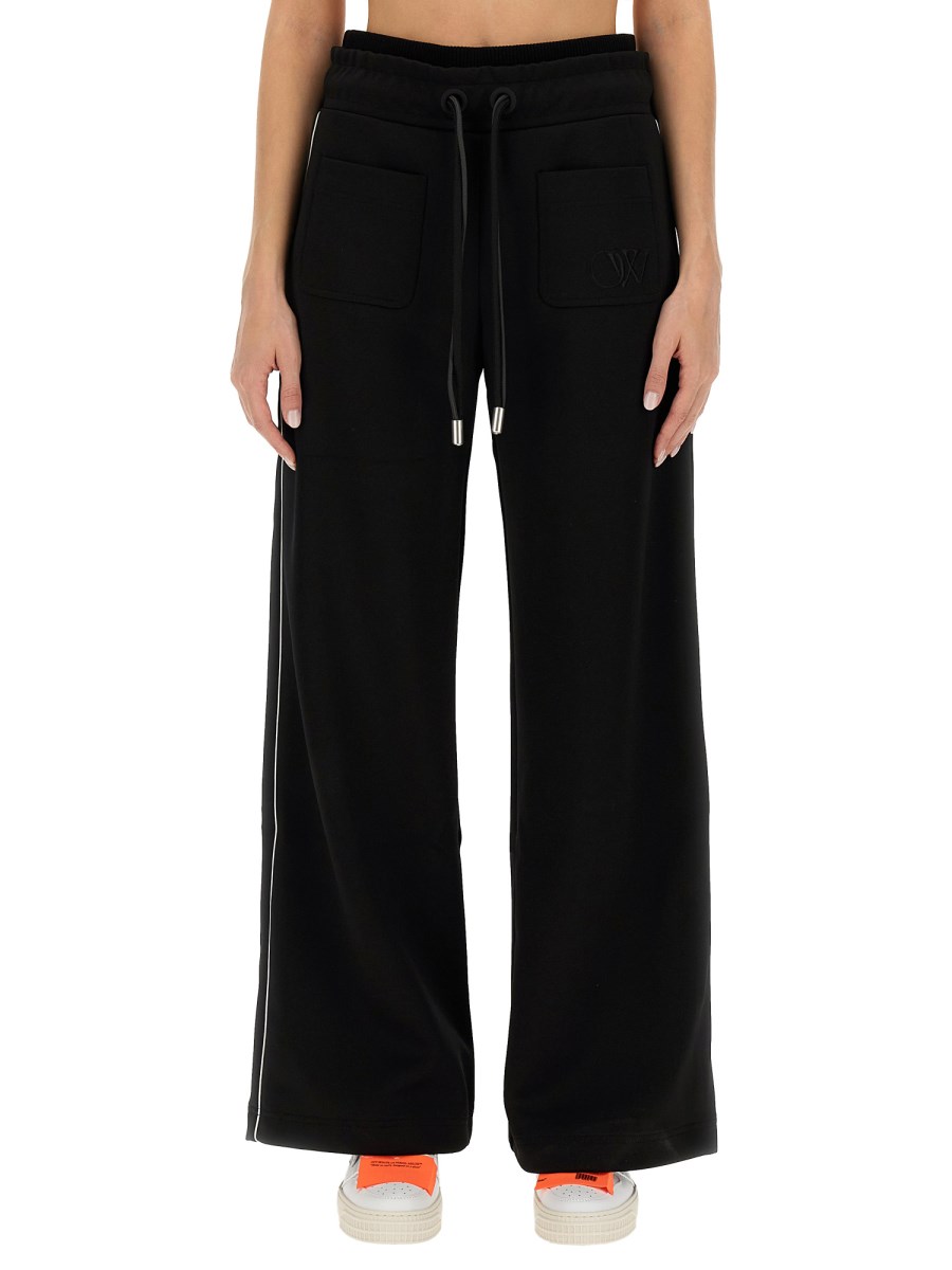 OFF-WHITE PANTALONE LOOSE FIT IN TESSUTO TECNICO