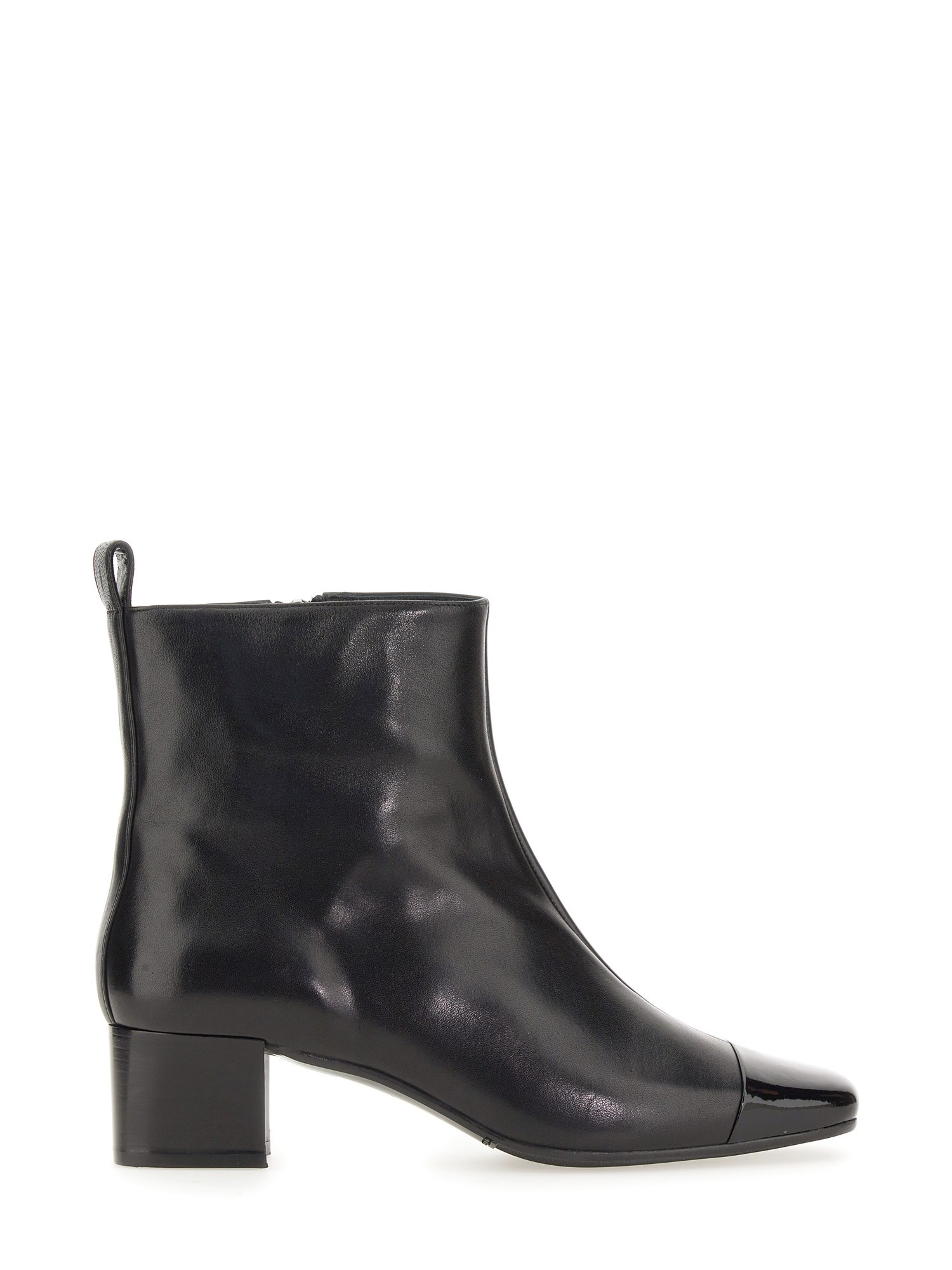 Carel Paris Estime 45mm Square-toe Boots In Black