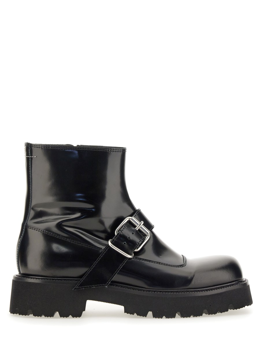 Maison margiela black boots deals