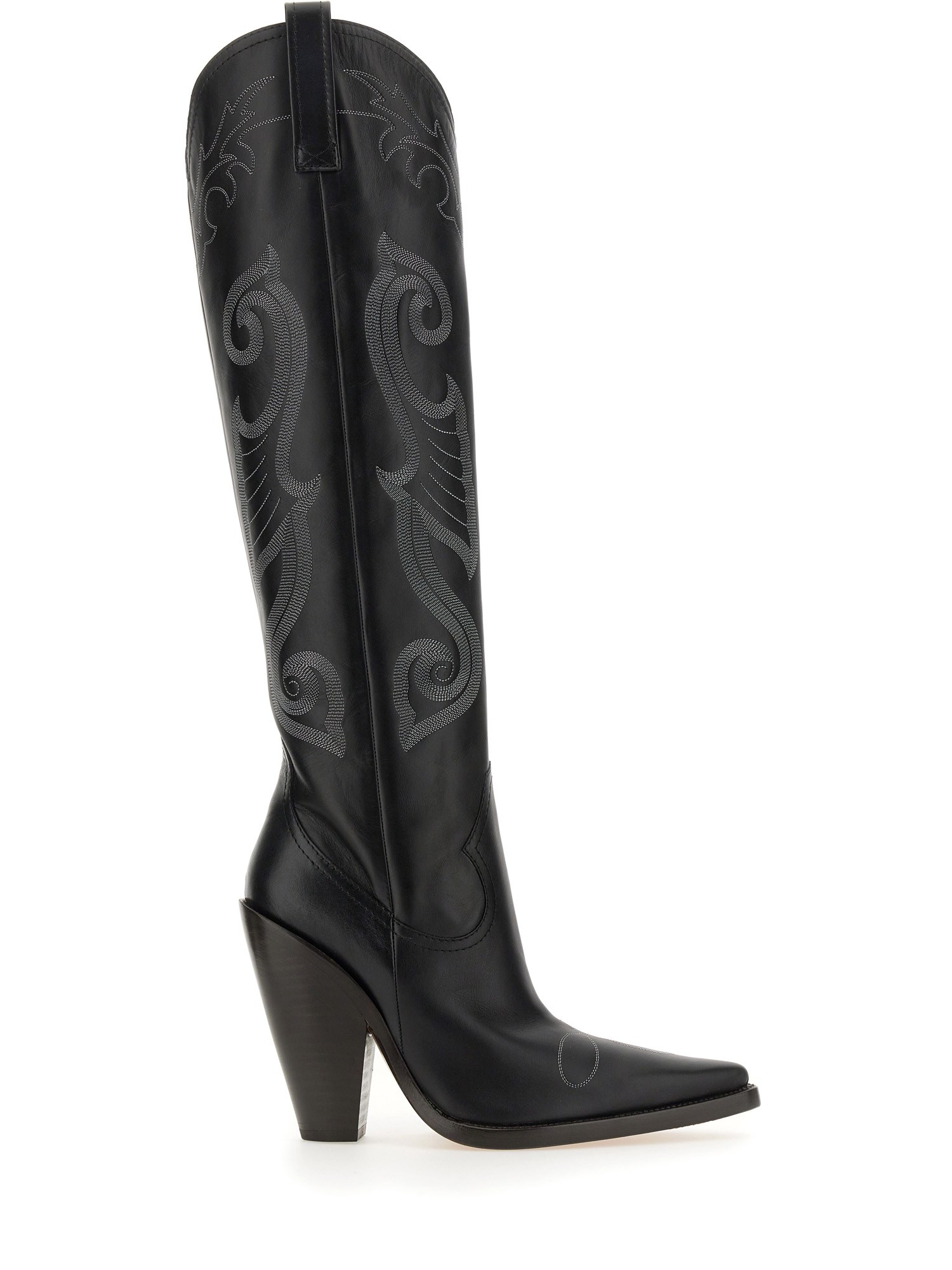moschino jeans texanese boot