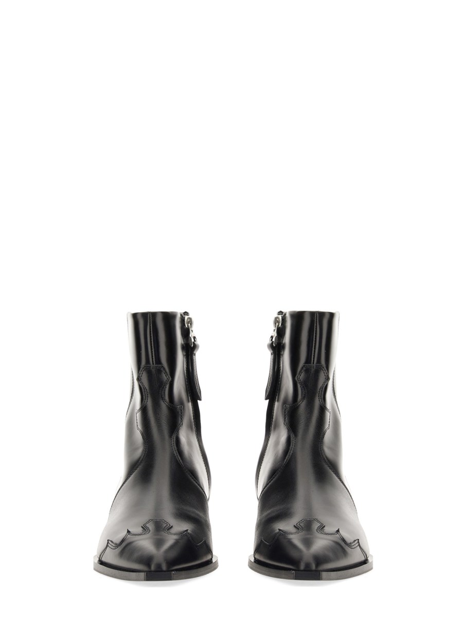 Aeyde  HESTER Black Cowboy Boot