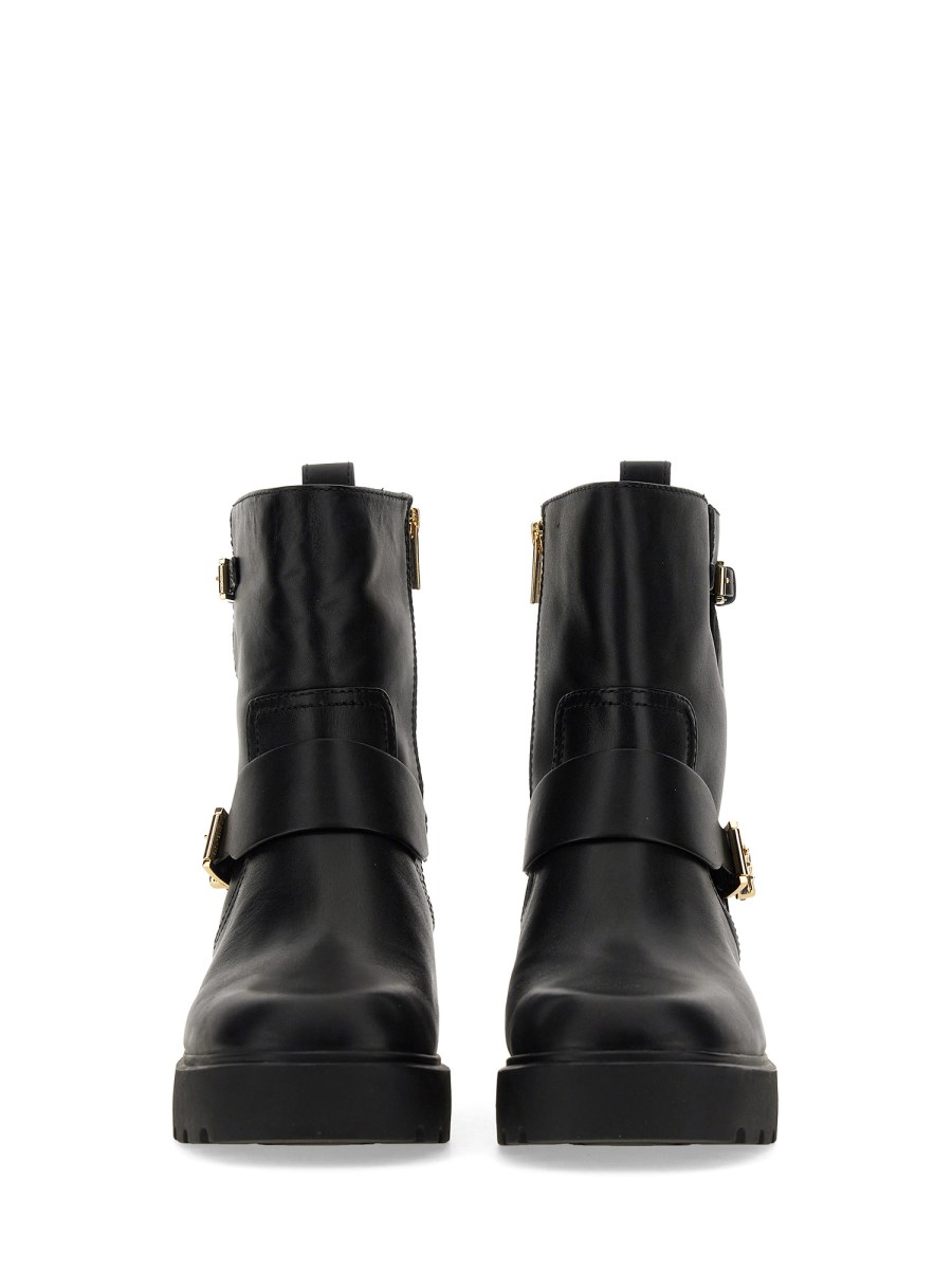 Michael kors hot sale biker boots