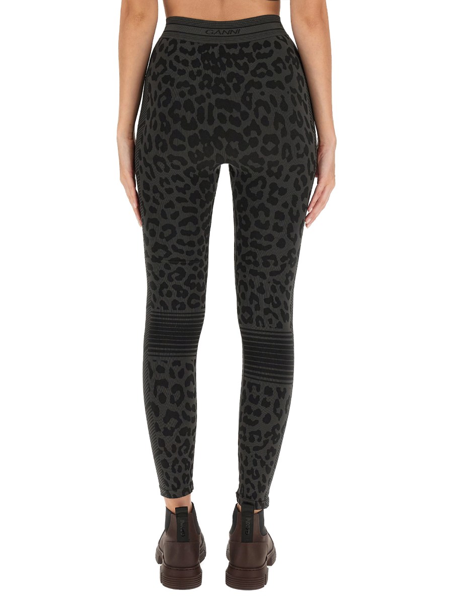 DKNY - LEGGINGS CON STAMPA - Eleonora Bonucci