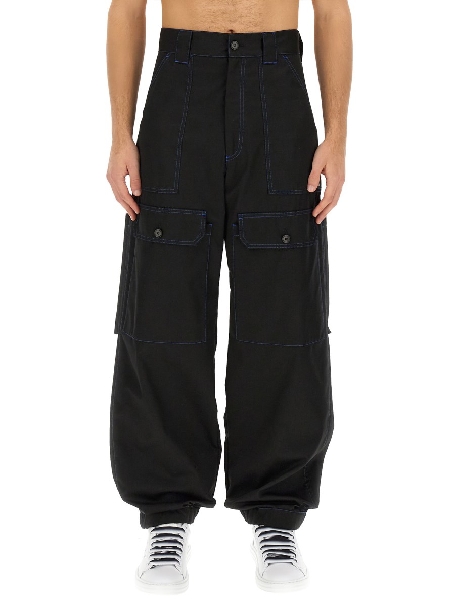 MSGM PANTALONE WIDE LEG