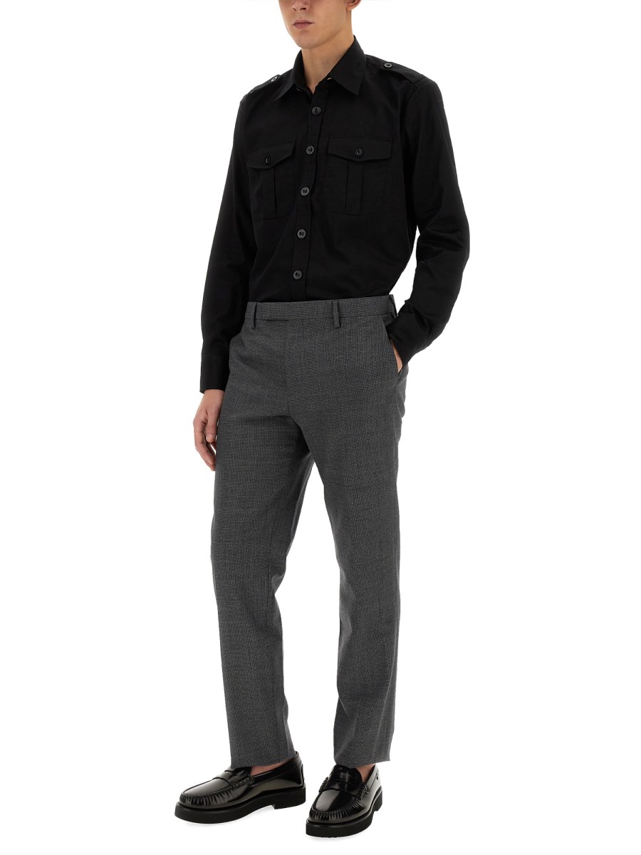 JIL SANDER CAMICIA: Camicia oversize in twill