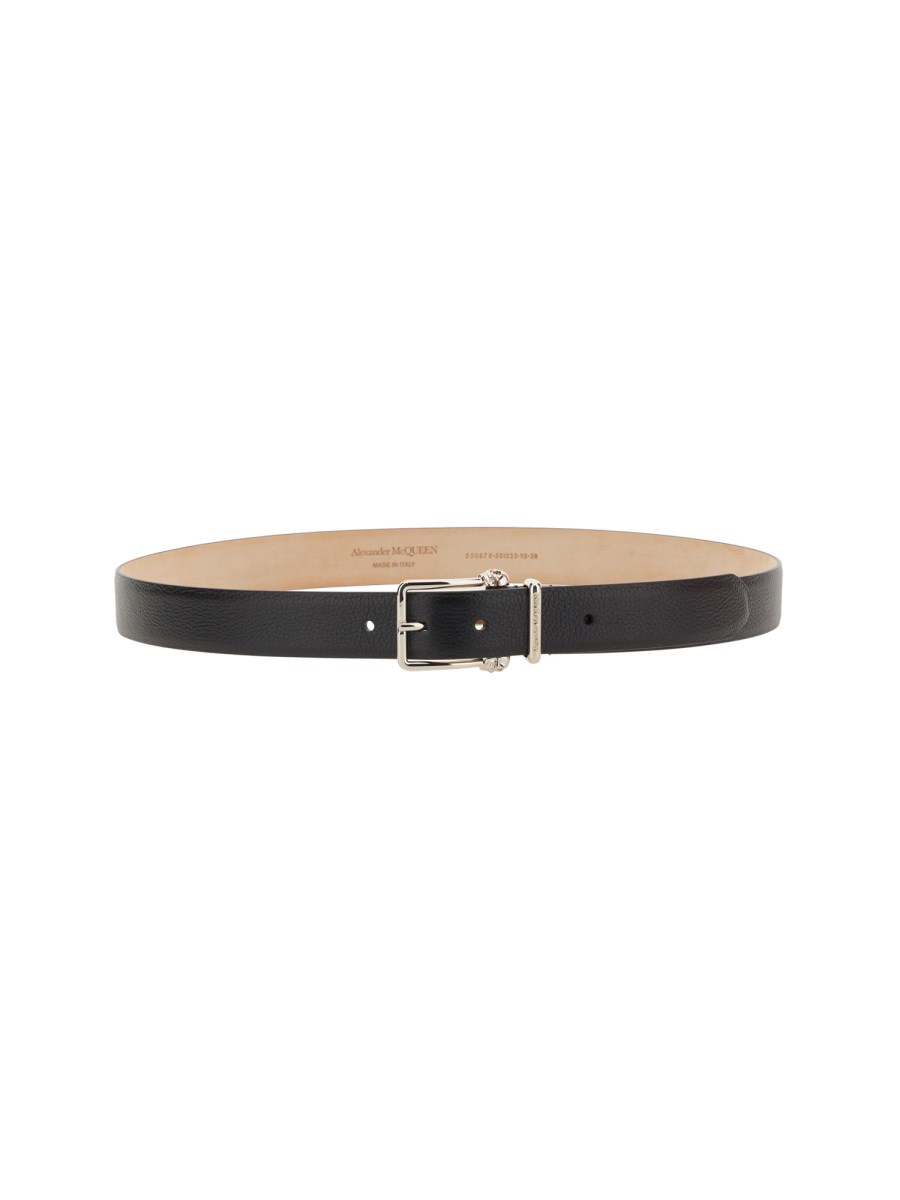 Alexander mcqueen belt mens best sale