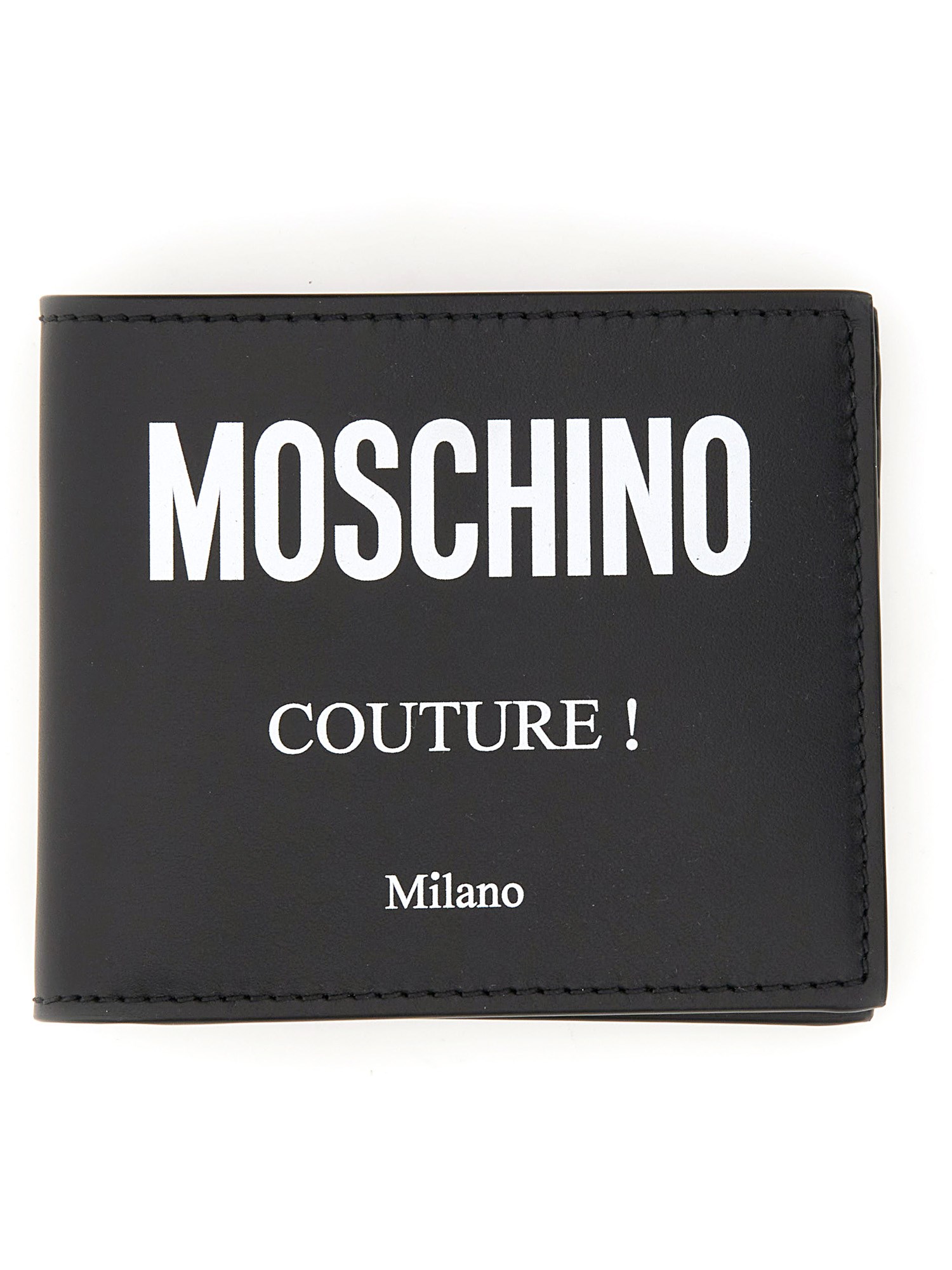 moschino wallet with logo