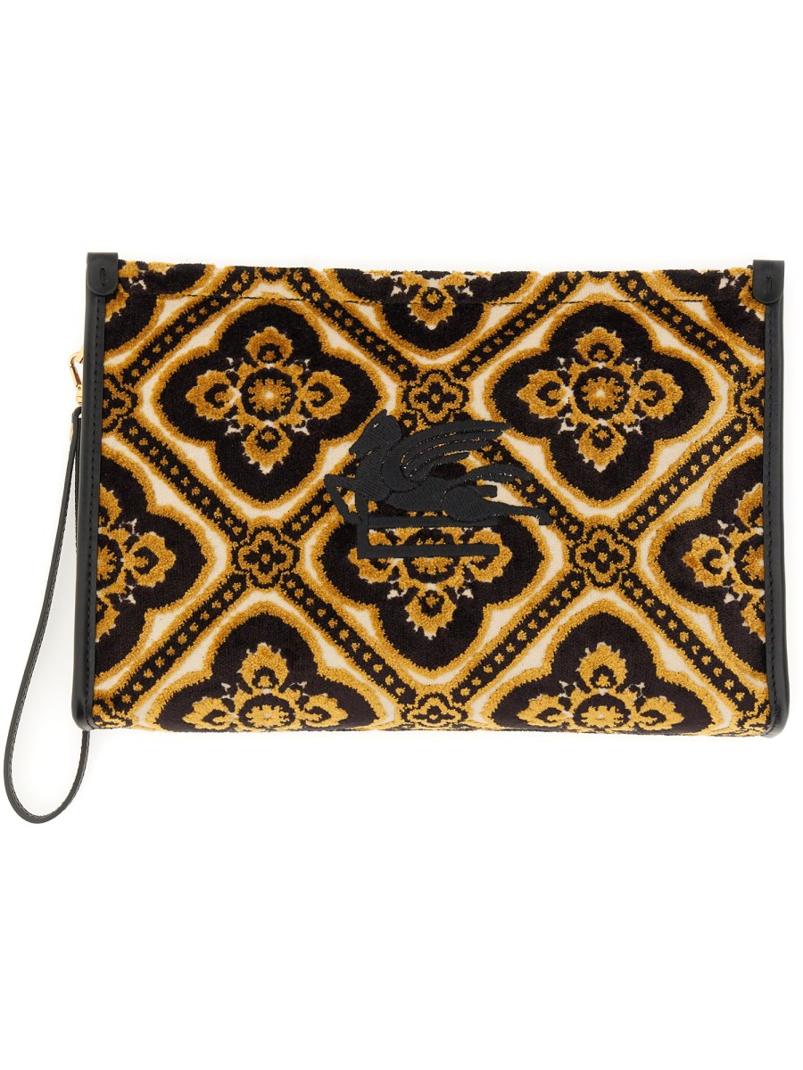 ETRO POUCH PAISLEY LARGE IN VISCOSA