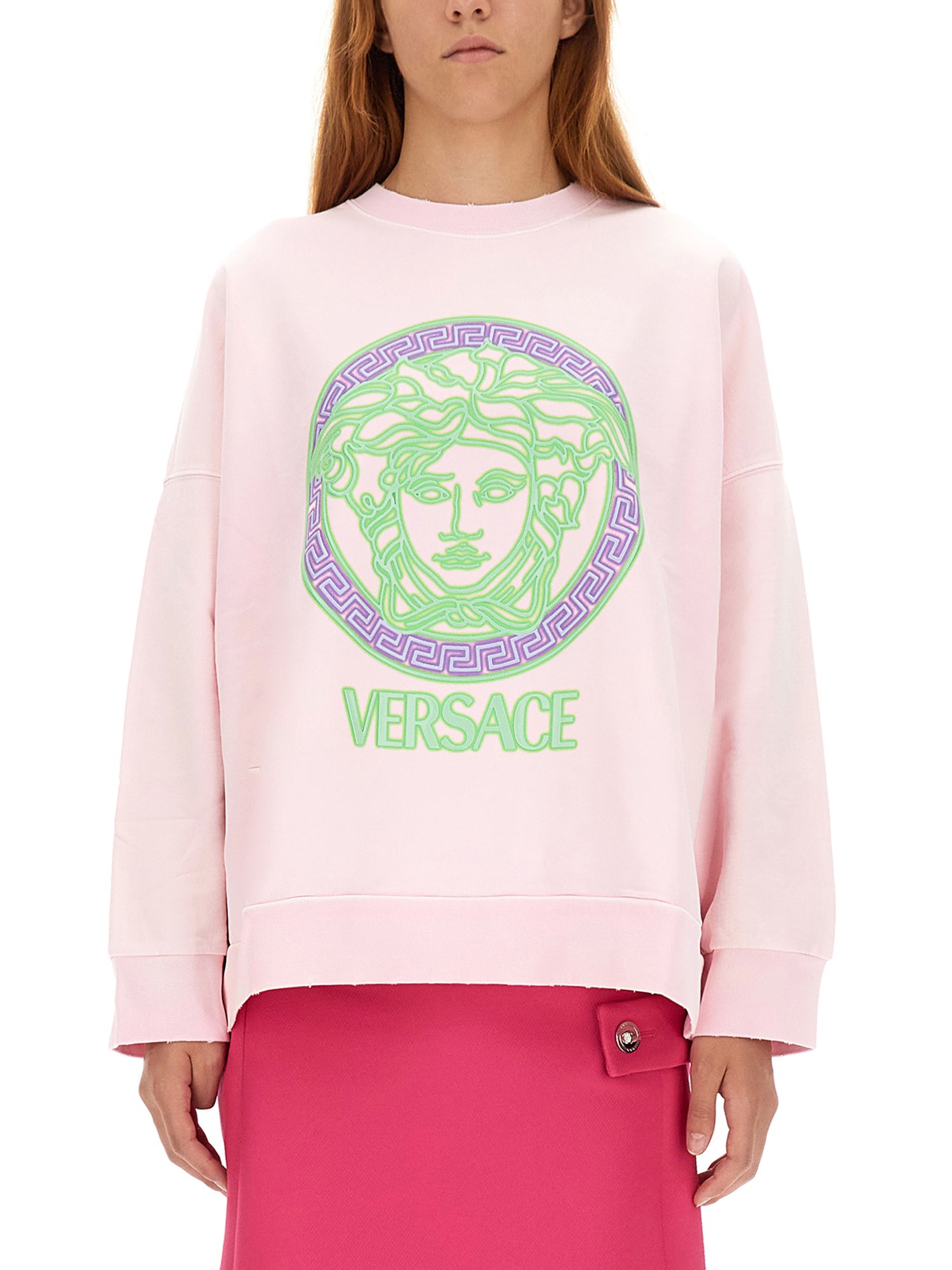 versace sweatshirt with medusa logo