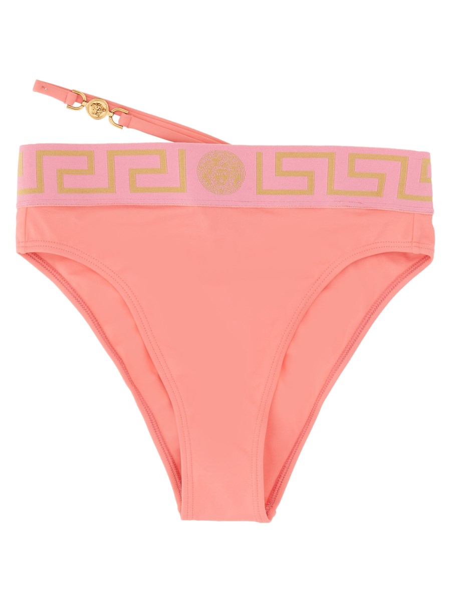 VERSACE SLIP BIKINI CON BORDO GRECA MEDUSA '95