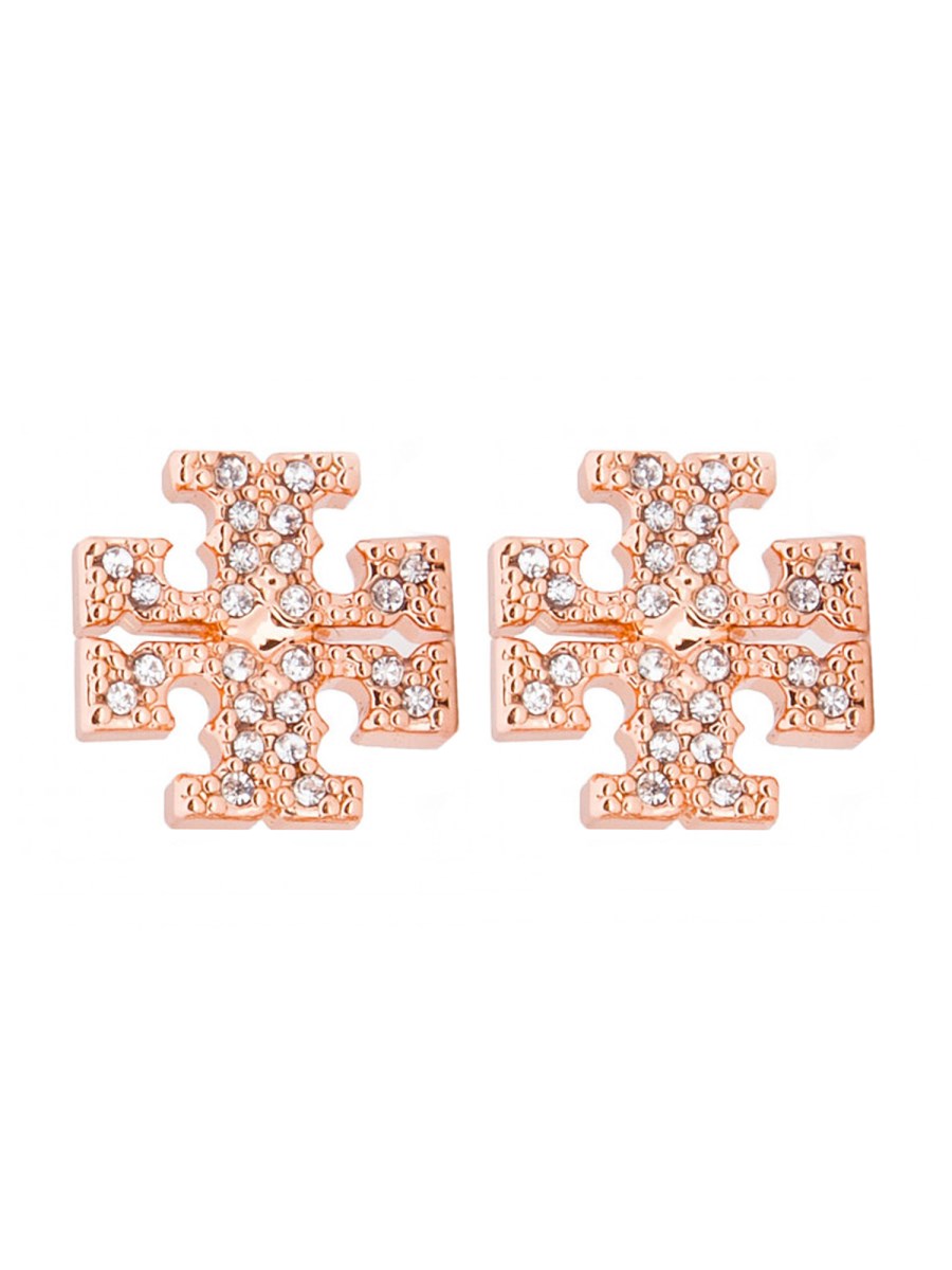 Tory burch crystal hot sale stud earrings