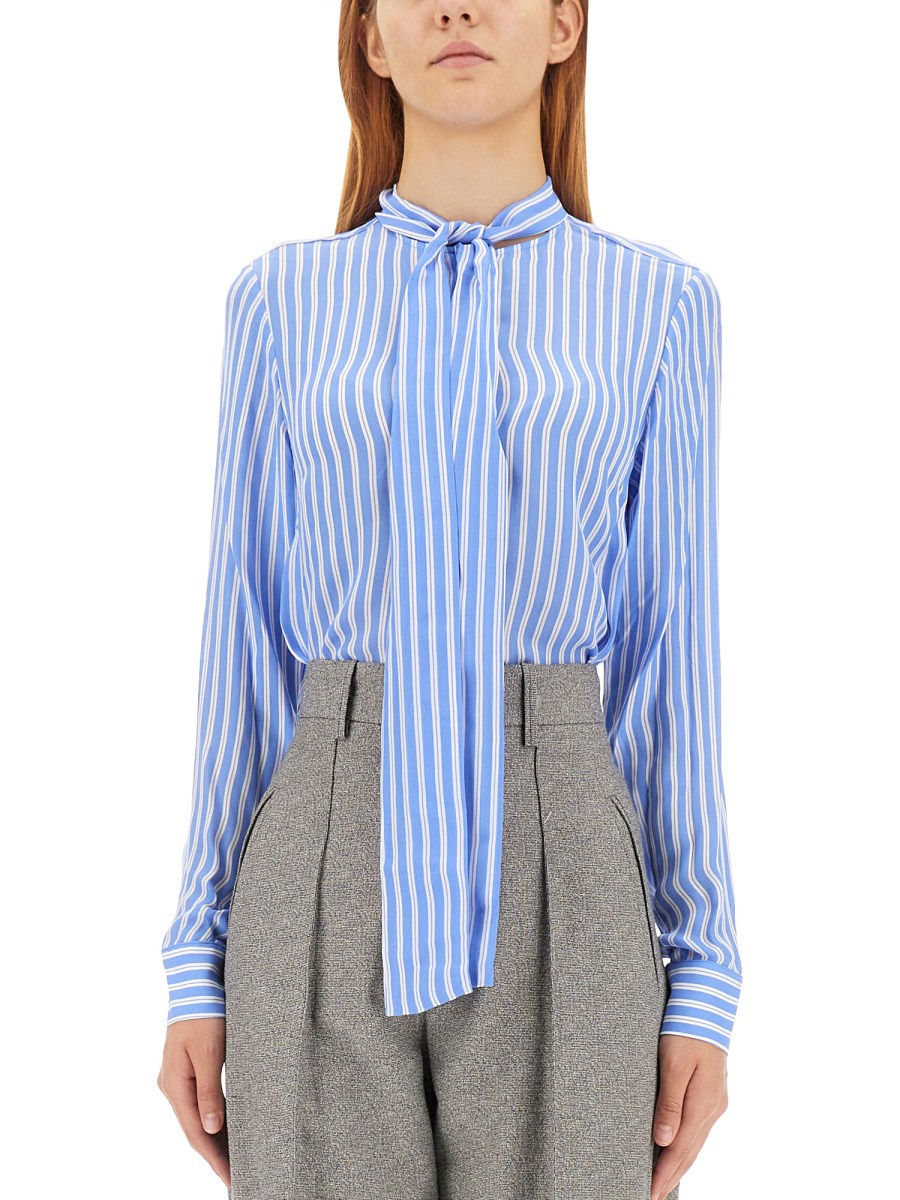 MICHAEL BY MICHAEL KORS - VISCOSE TOP WITH STRIPE PATTERN - Eleonora Bonucci