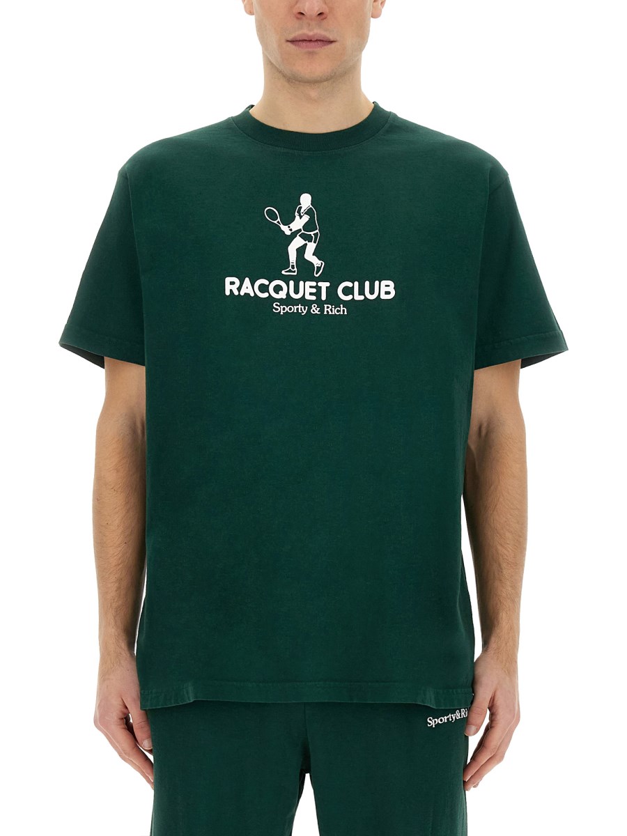 SPORTY&RICH T-SHIRT CON LOGO