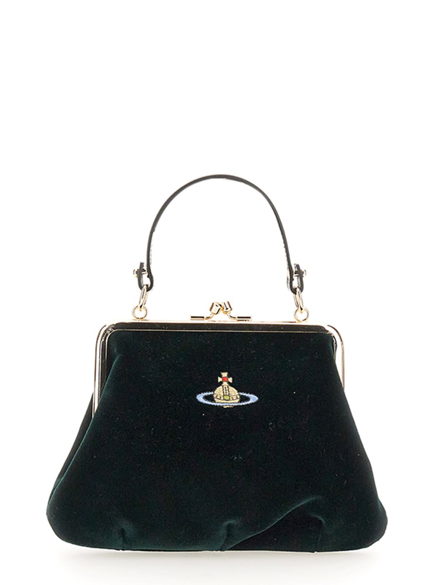◆Vivienne Westwood 23SS◆Granny Frame◆３Wayハンドバッグ◆ VIVIENNE WESTWOOD - GRANNY FRAME BAG WITH CHAIN - Eleonora