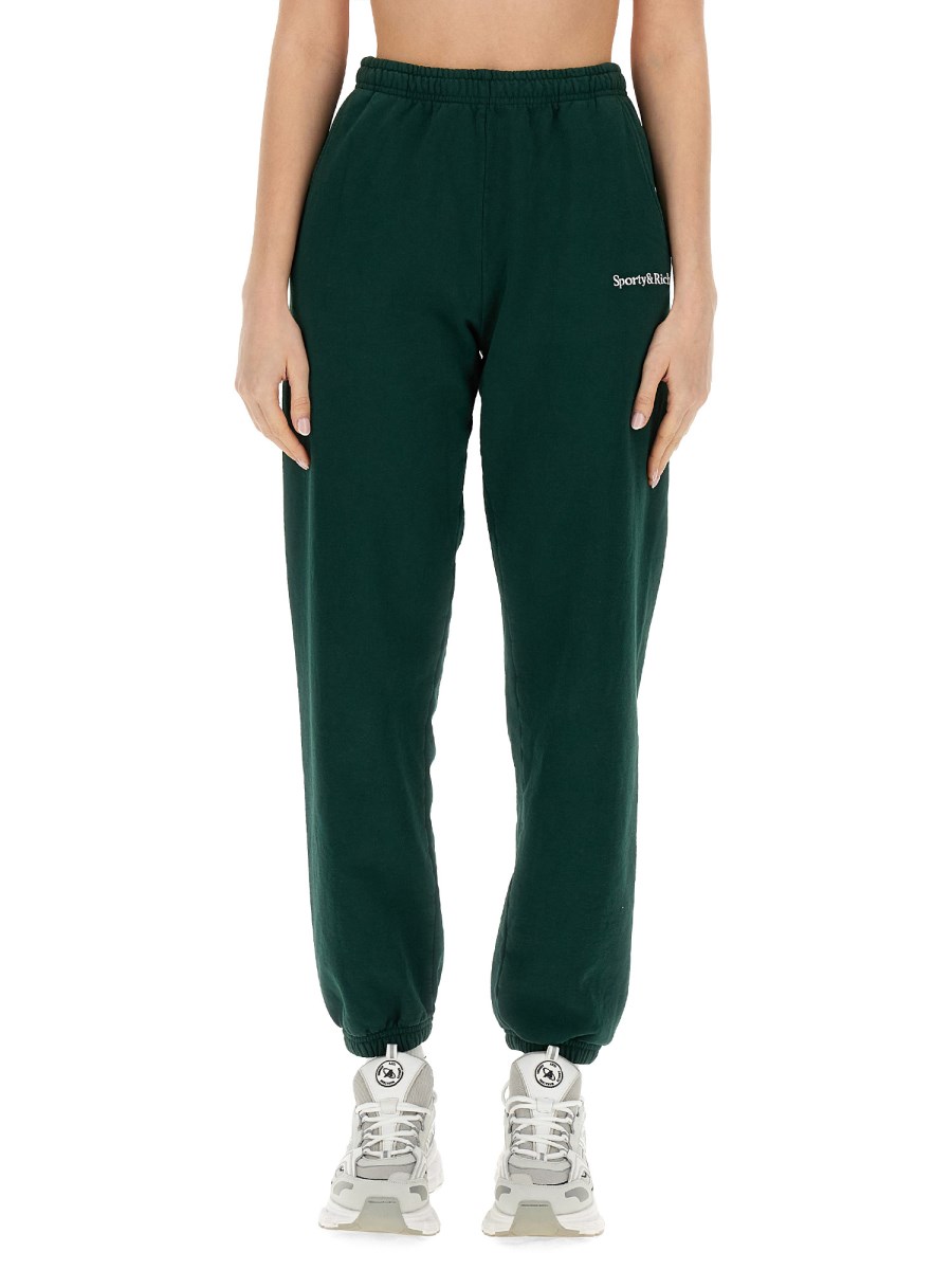 SPORTY&RICH PANTALONE JOGGING CON LOGO