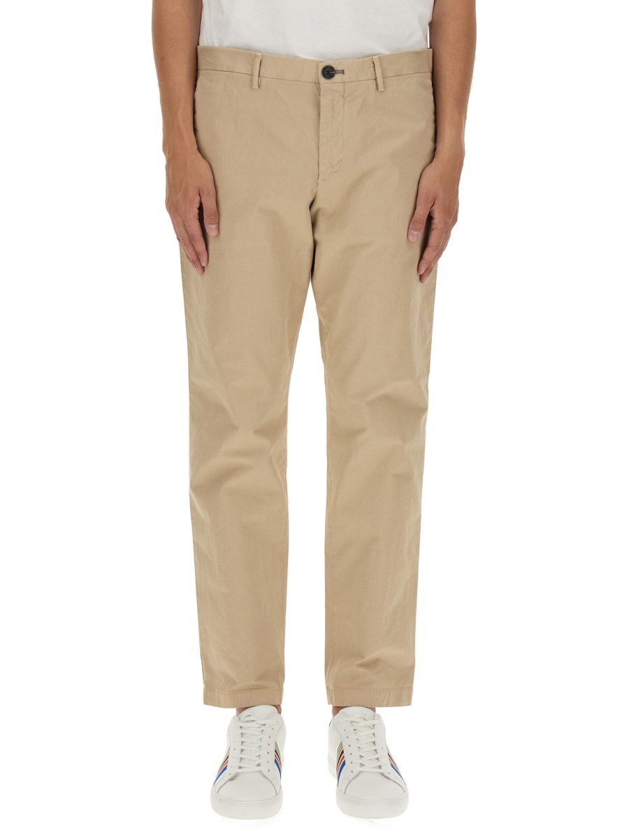 PS BY PAUL SMITH PANTALONE REGULAR FIT IN COTONE