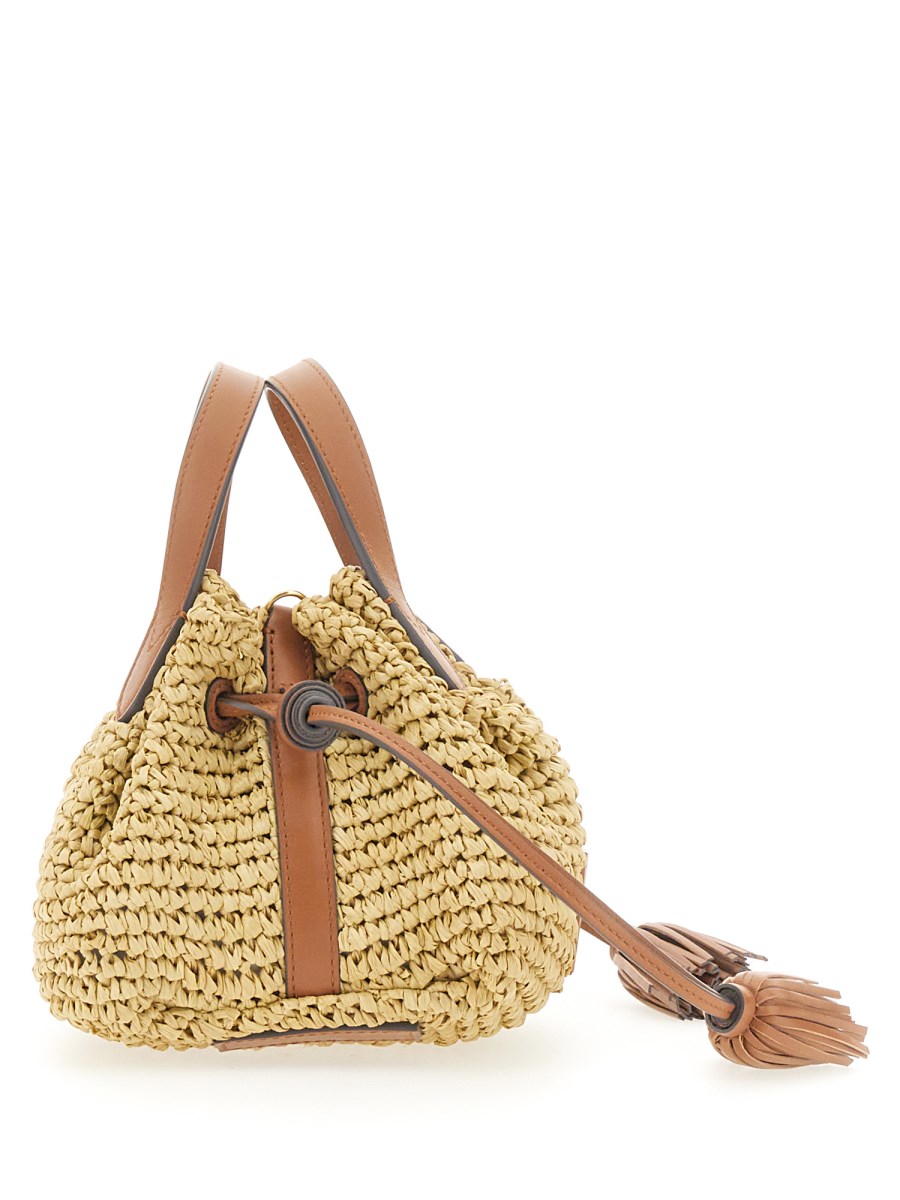 New look straw discount bag