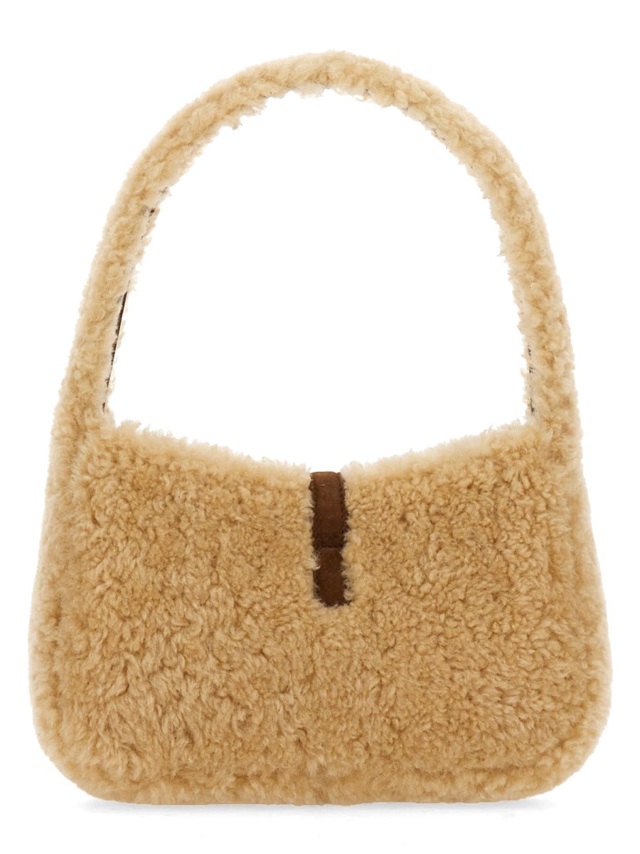 Saint laurent shearling bag hotsell