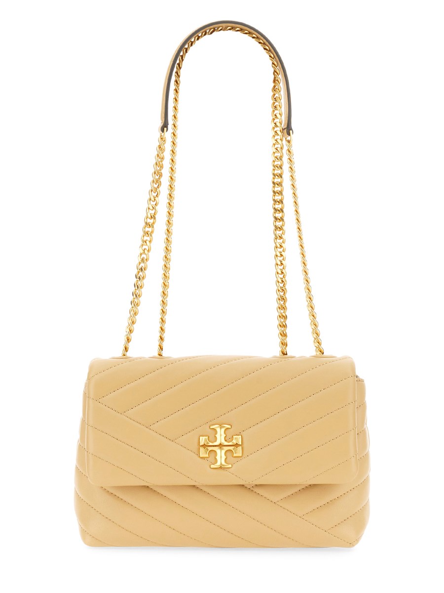 TORY BURCH - KIRA SMALL CONVERTIBLE LEATHER CHEVRON SHOULDER BAG - Eleonora  Bonucci