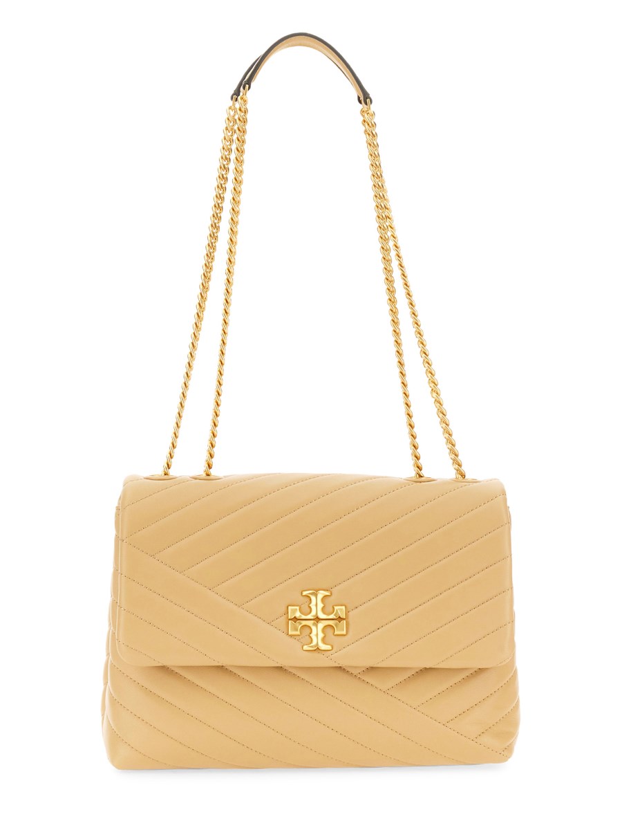 TORY BURCH BORSA A SPALLA KIRA CONVERTIBLE IN PELLE CHEVRON