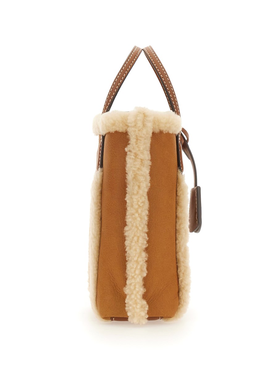 TORY BURCH MINI PERRY SHEARLING BAG Eleonora Bonucci