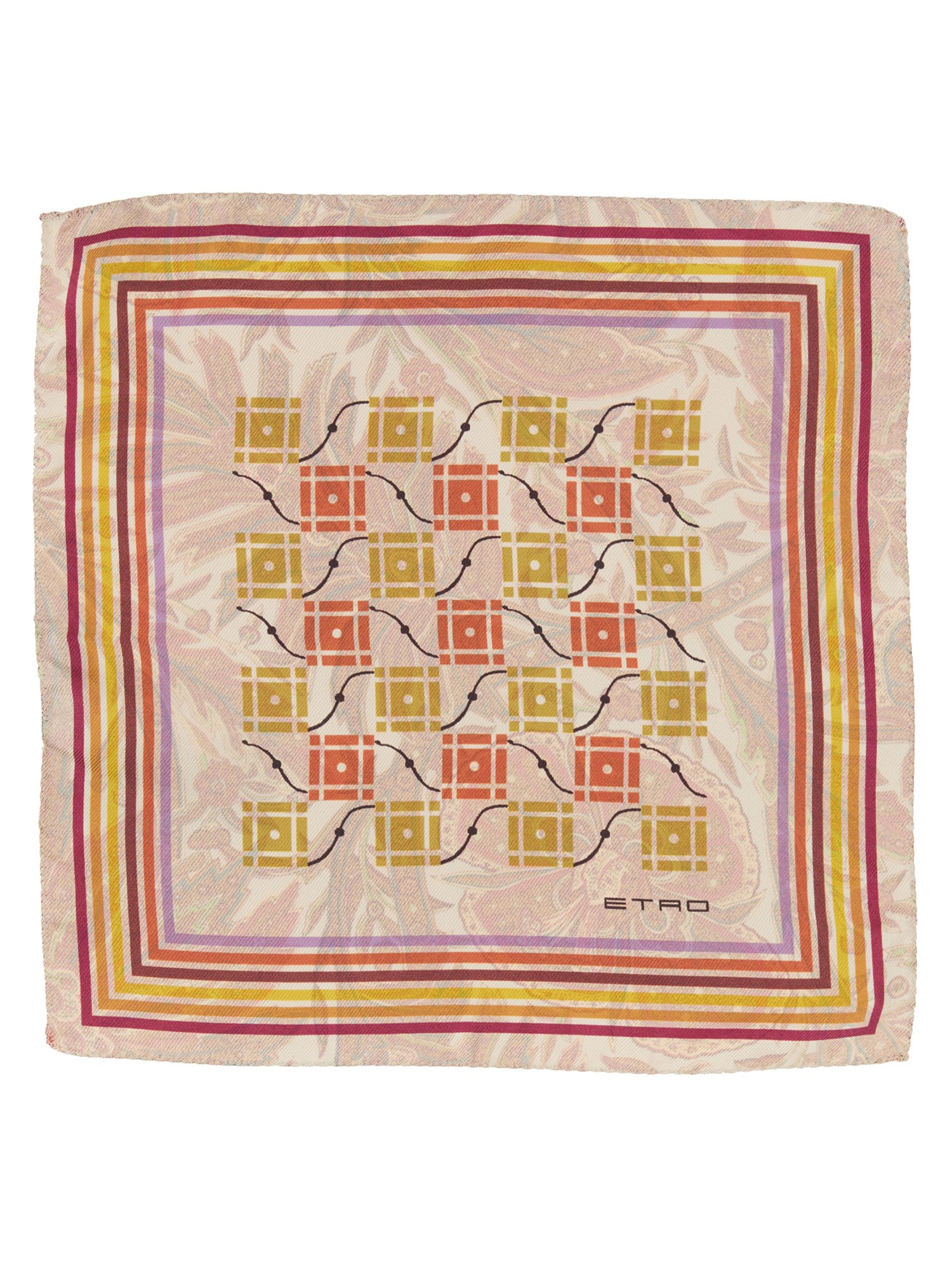 etro scarf with print